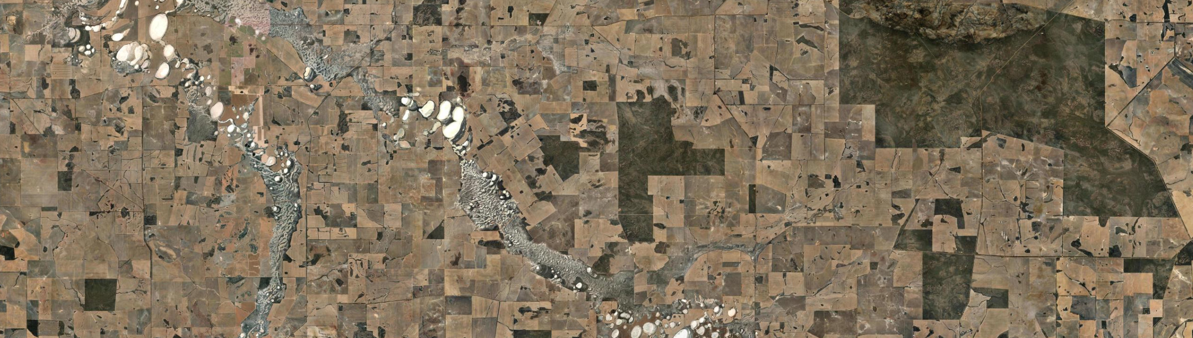 Aerial view of North Burngup, WA