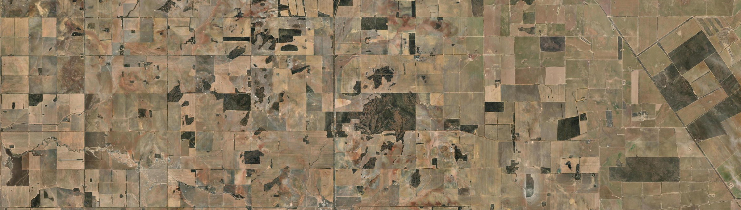 Aerial view of Muntadgin, WA