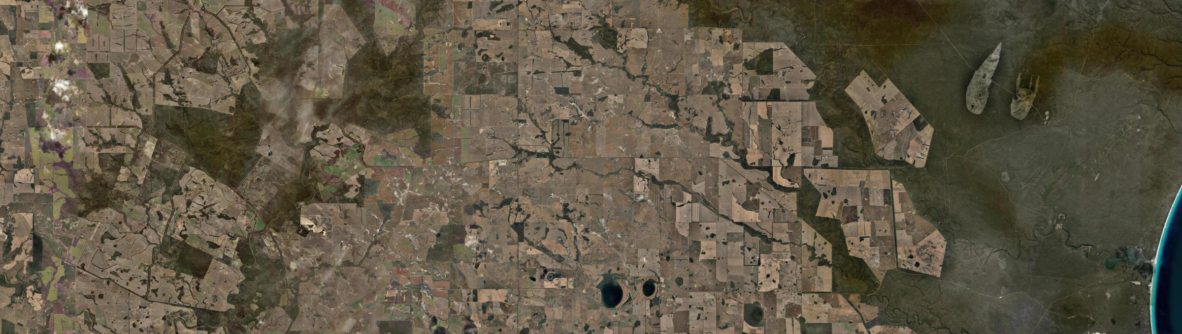Aerial view of Gairdner, WA