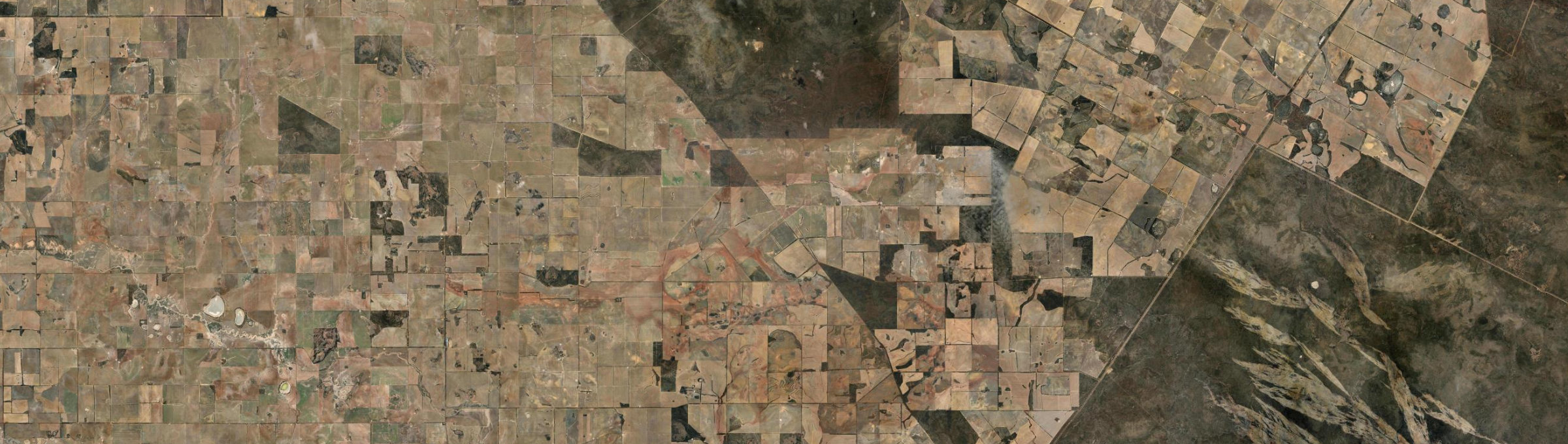 Aerial view of West Holleton, WA