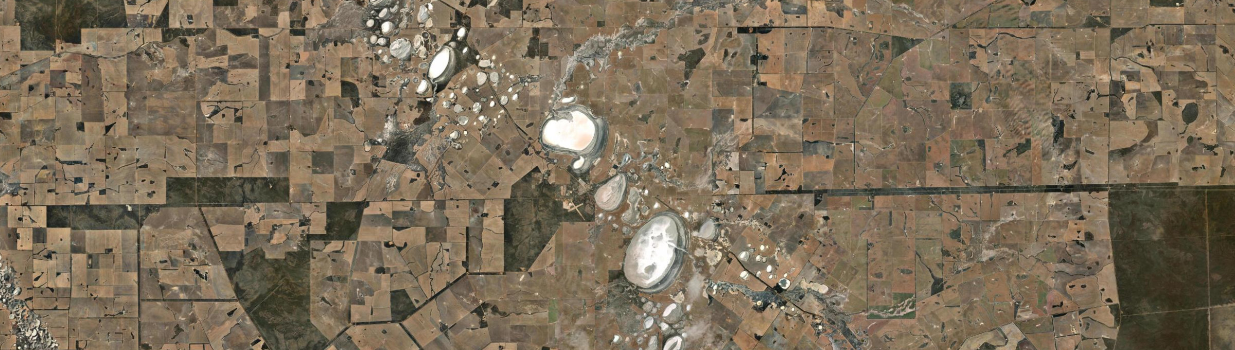 Aerial view of Newdegate, WA