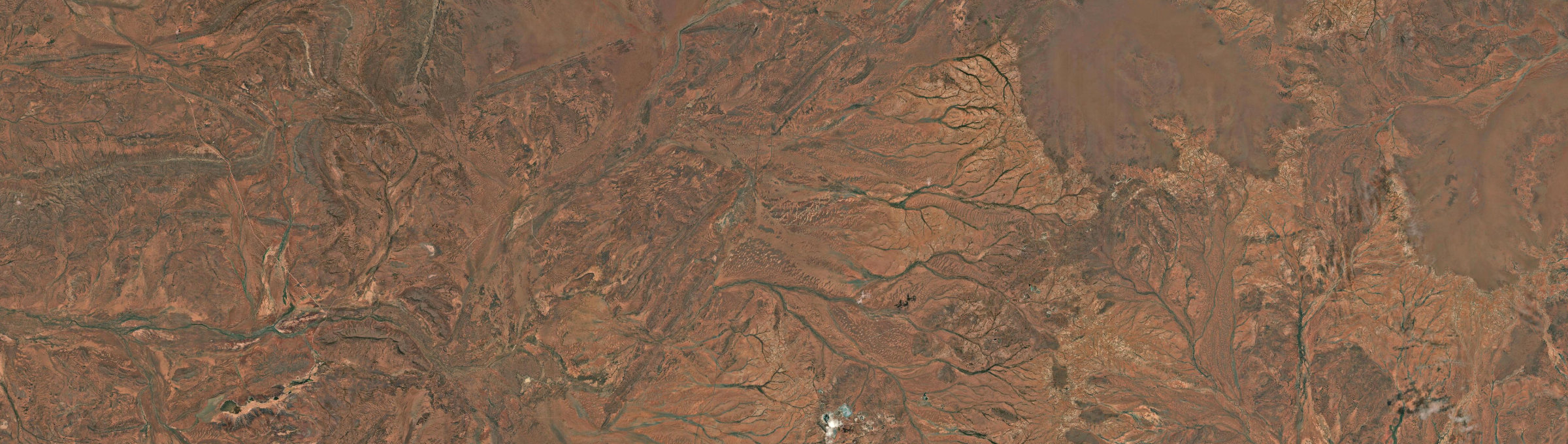 Aerial view of Kumarina, WA
