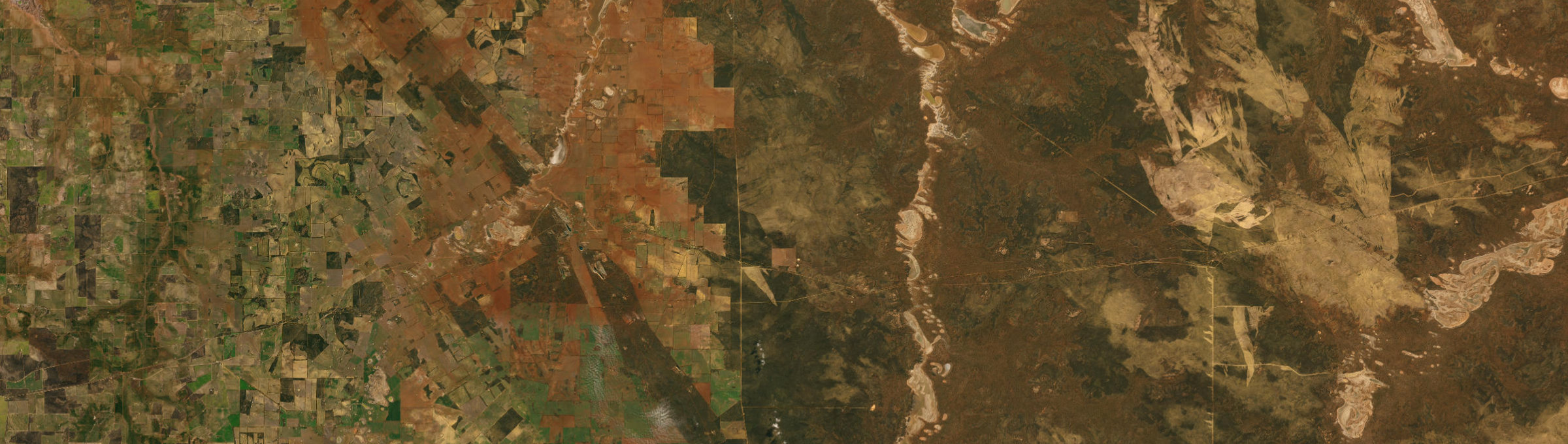 Aerial view of Ghooli, WA