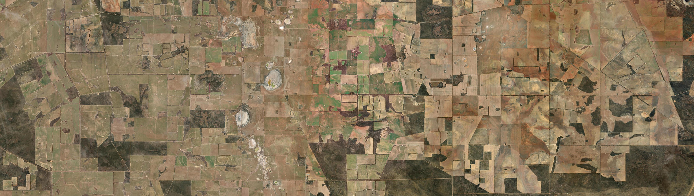 Aerial view of Dulyalbin, WA