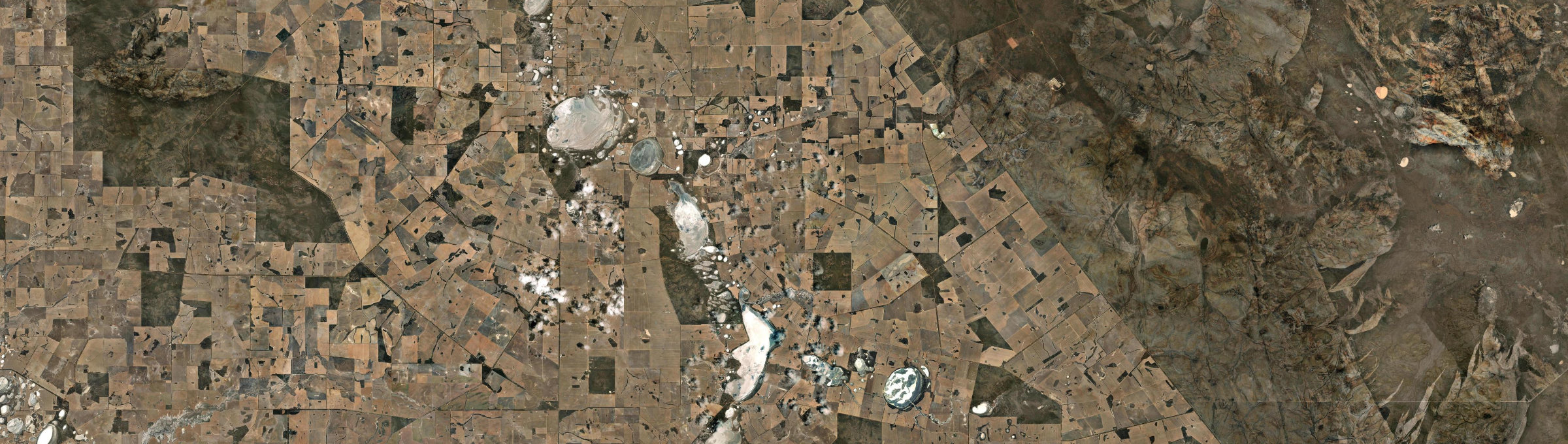 Aerial view of Varley, WA