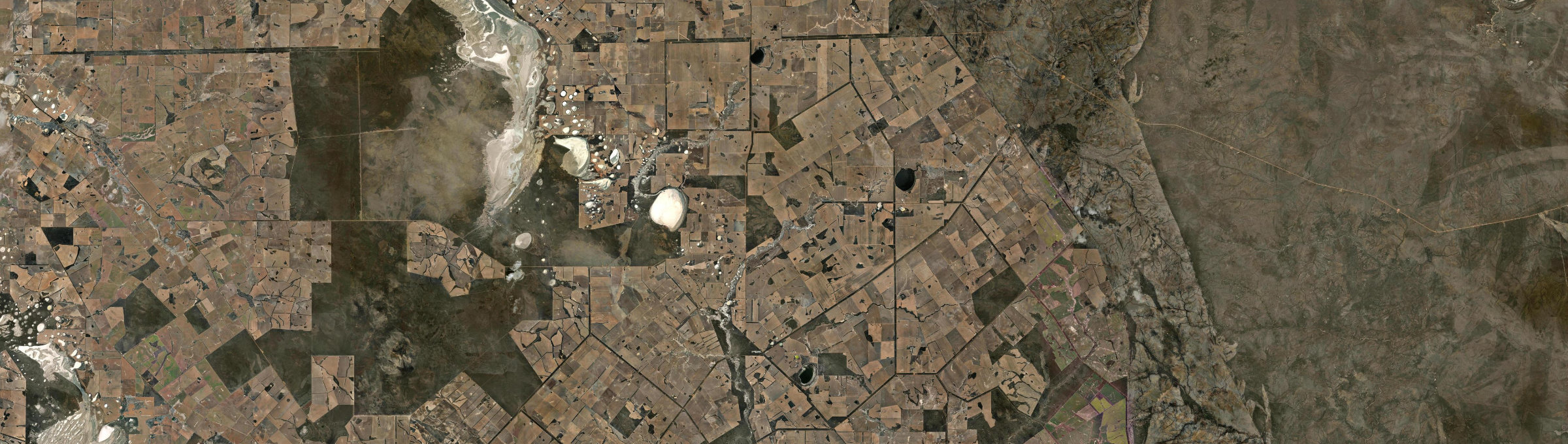 Aerial view of Mount Madden, WA