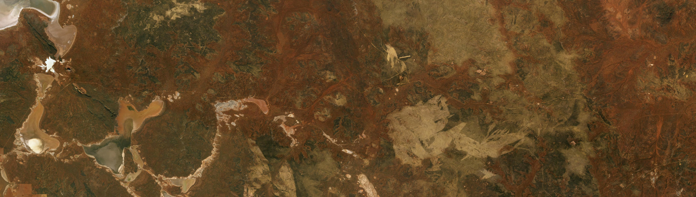 Aerial view of Boorabbin, WA