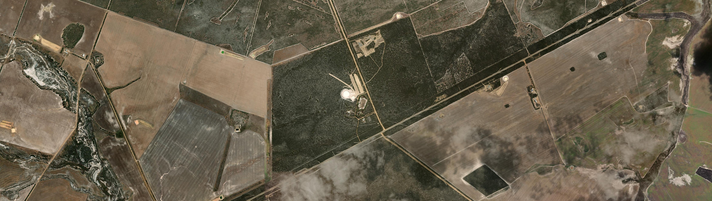 Aerial view of Fitzgerald (WA), WA