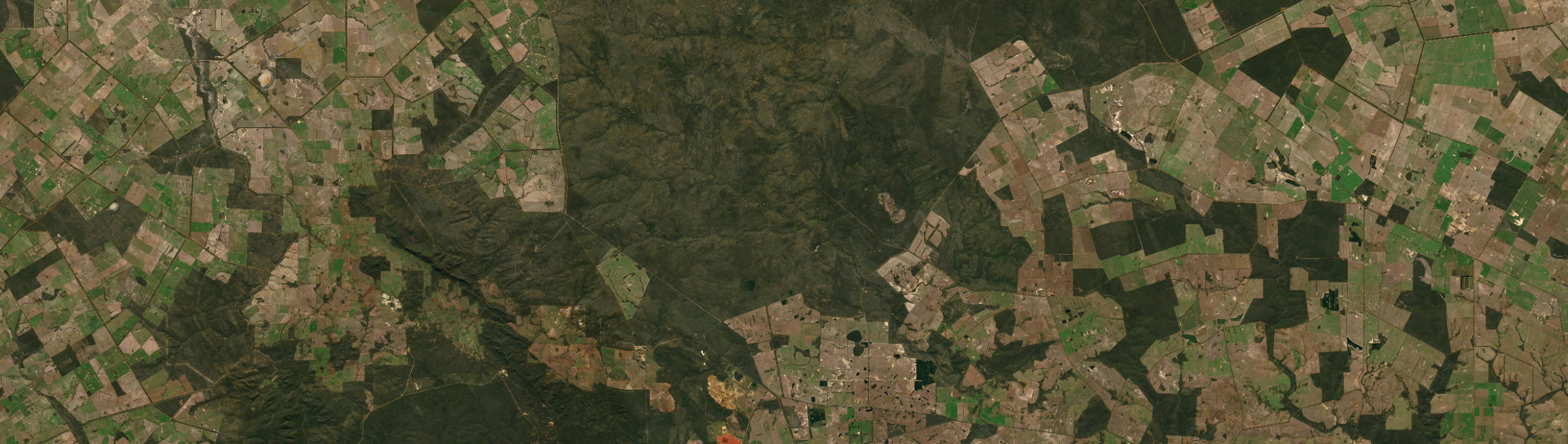 Aerial view of Munglinup, WA