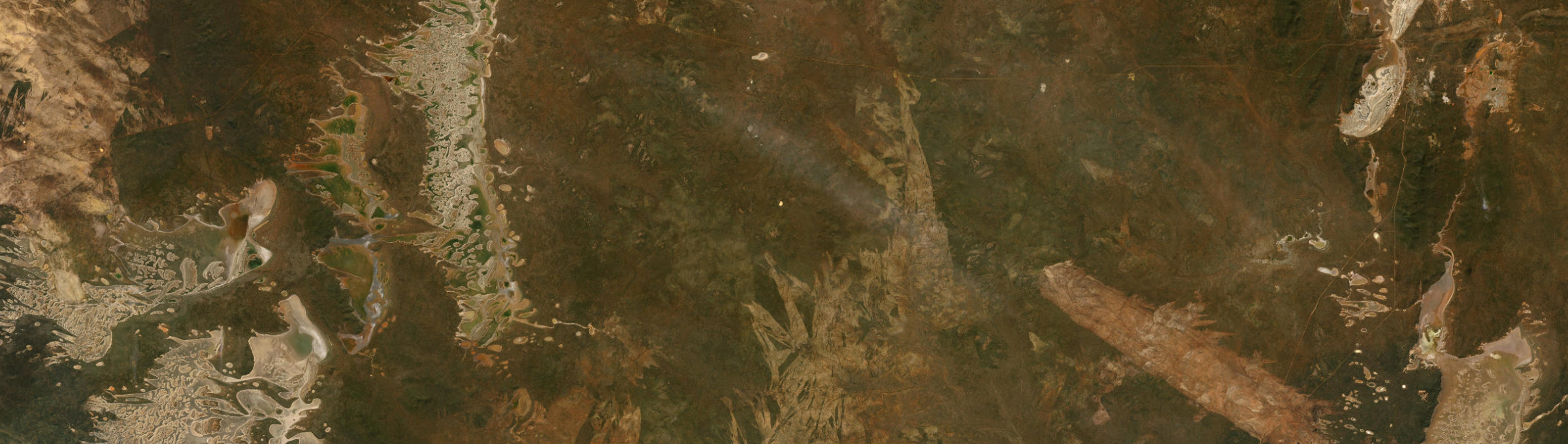 Aerial view of Norseman, WA