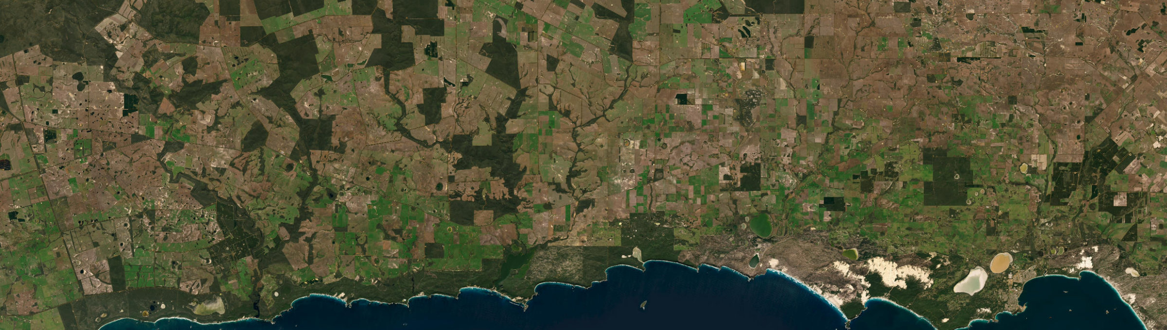 Aerial view of Coomalbidgup, WA