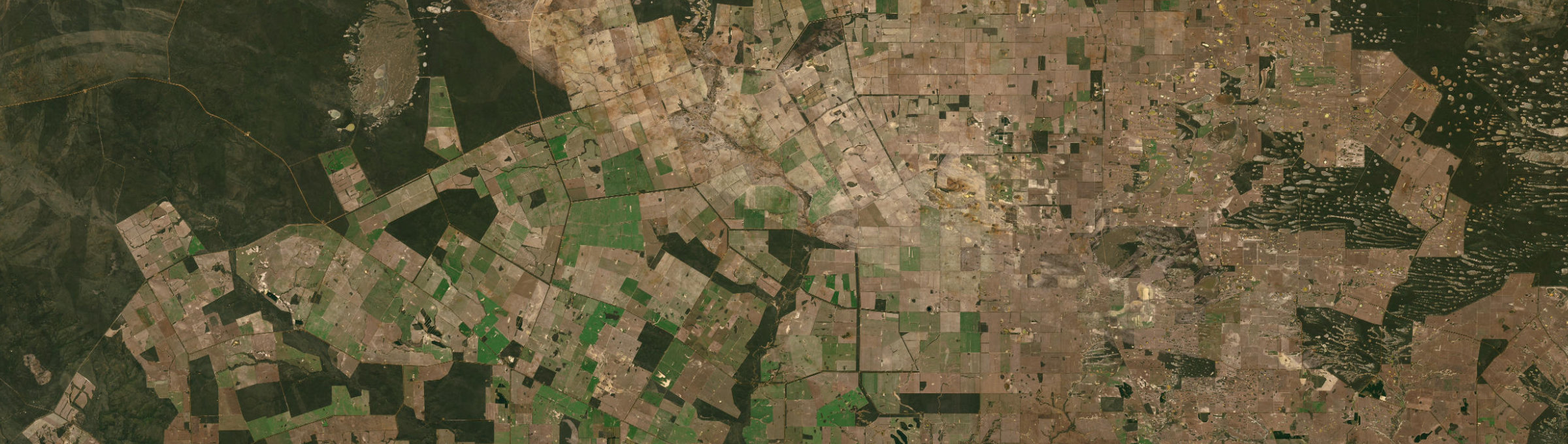 Aerial view of Lort River, WA