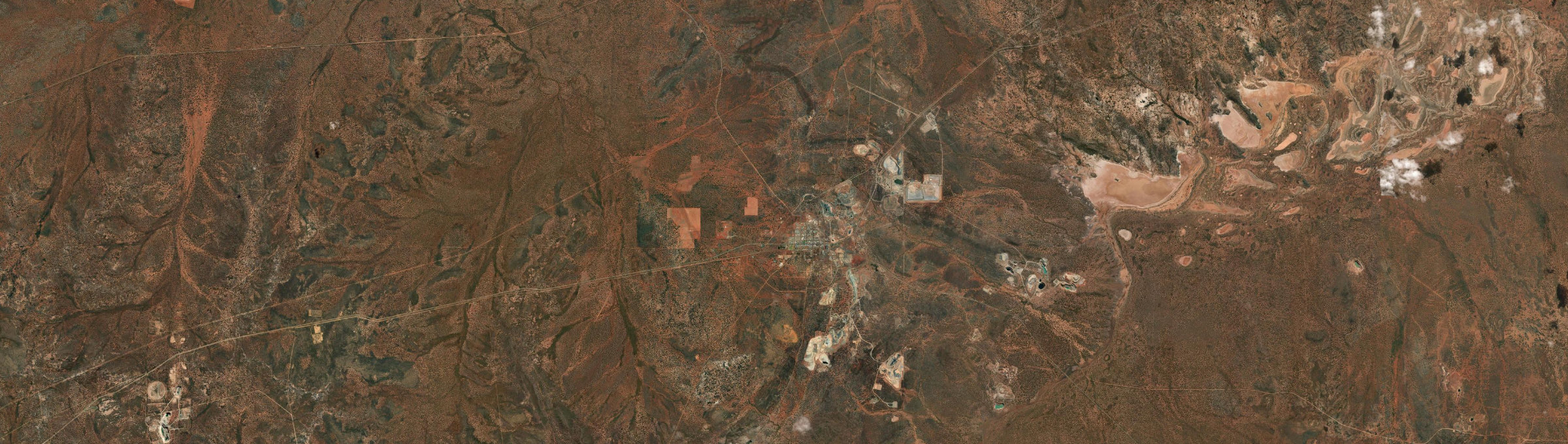 Aerial view of Coolgardie (WA), WA
