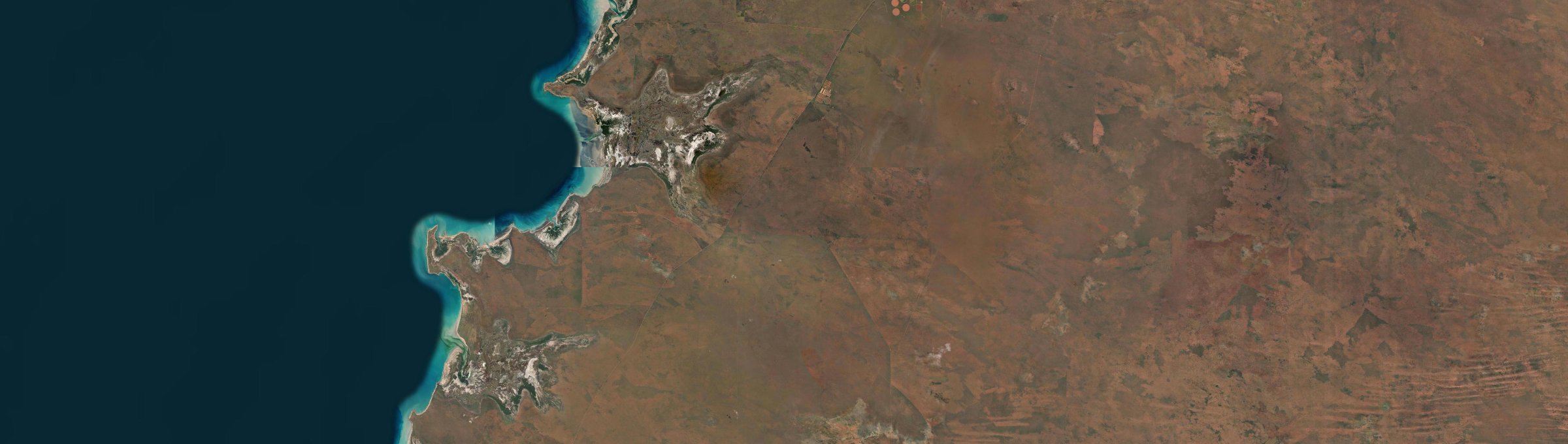 Aerial view of Lagrange, WA