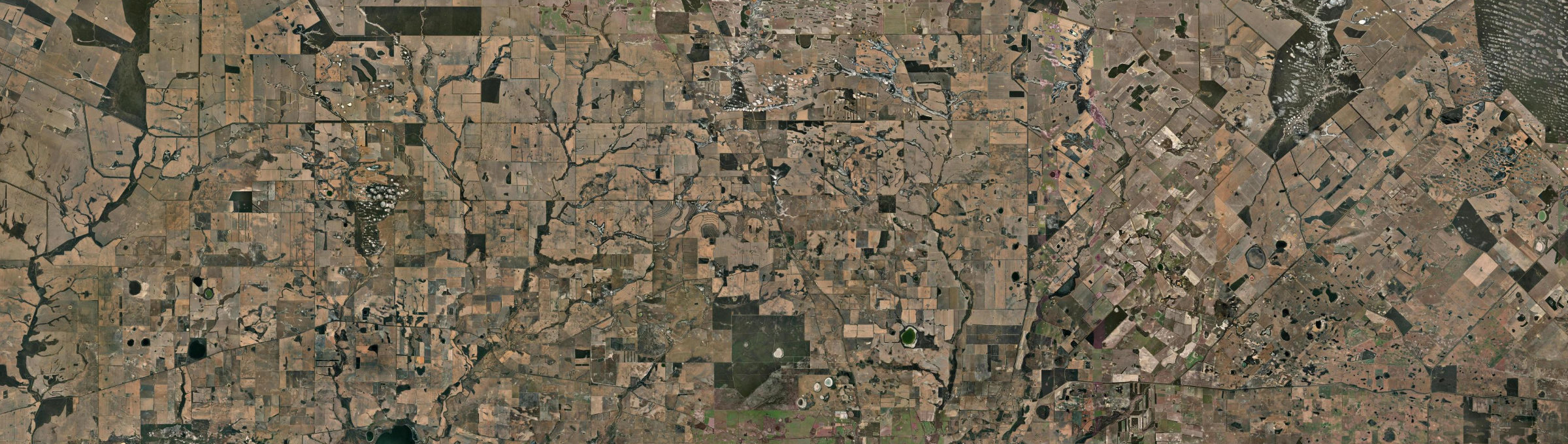 Aerial view of Gibson, WA