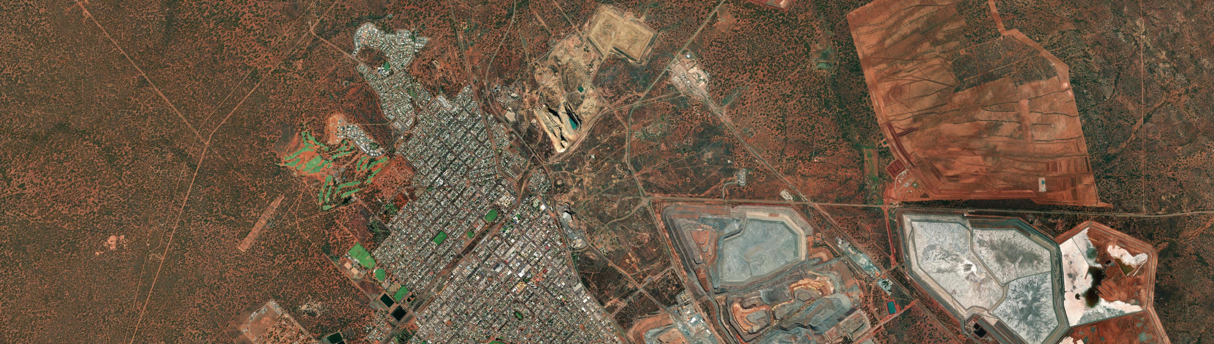Aerial view of Williamstown (WA), WA