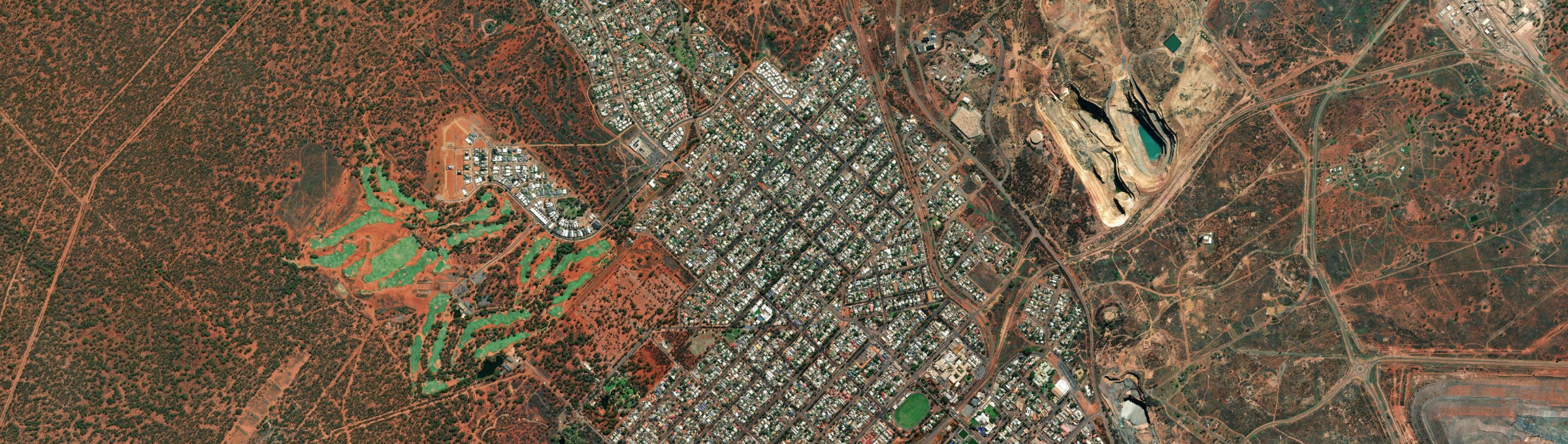 Aerial view of Lamington (WA), WA