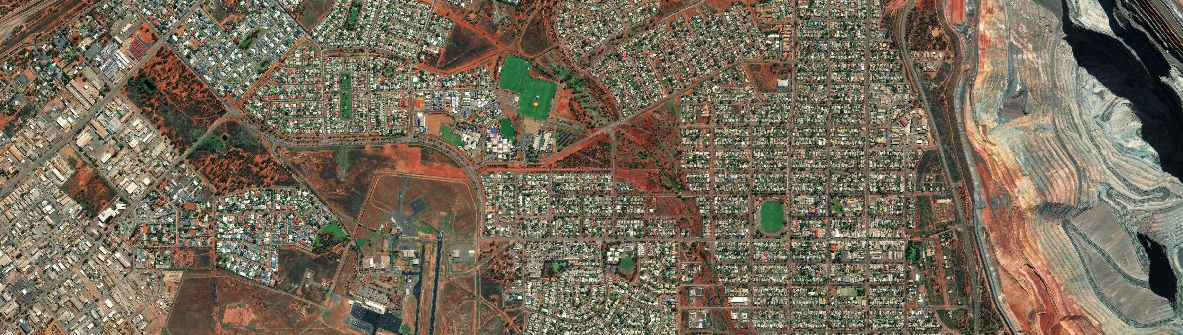 Aerial view of Victory Heights (WA), WA