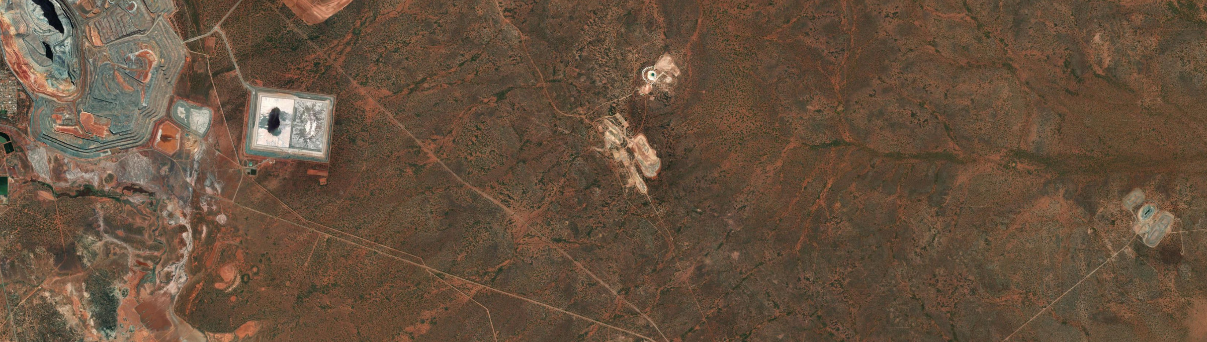Aerial view of Boorara, WA