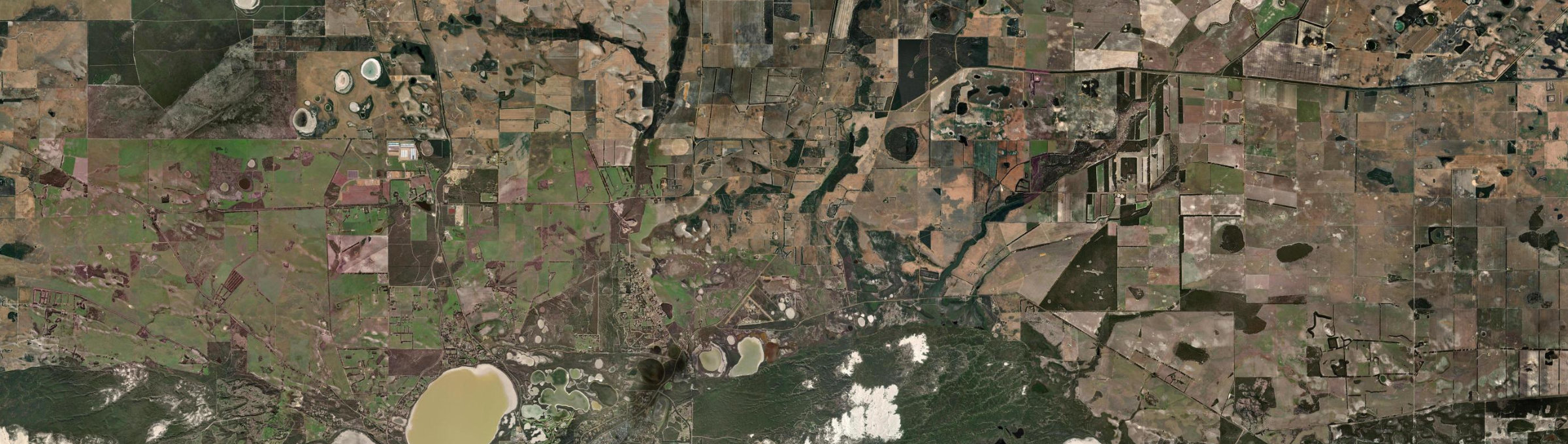 Aerial view of Myrup, WA