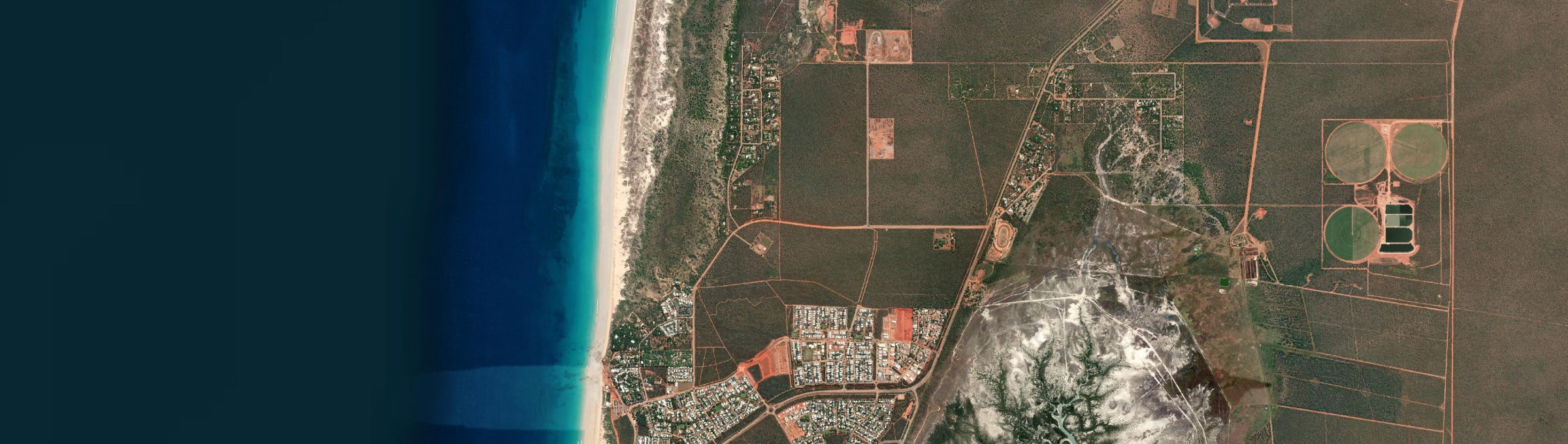 Aerial view of Bilingurr, WA