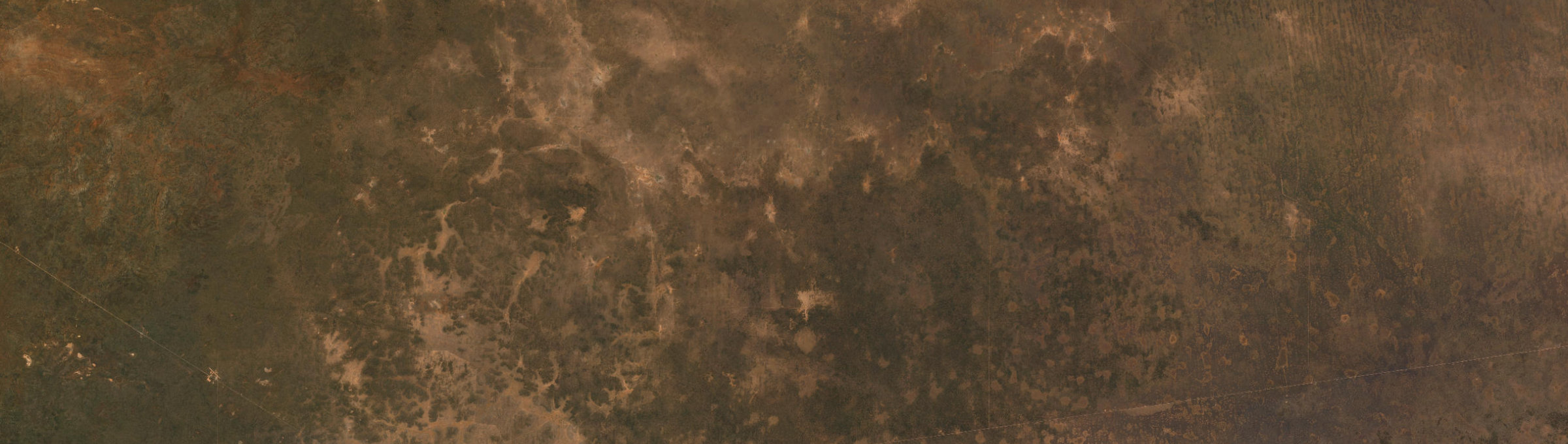 Aerial view of Balladonia, WA
