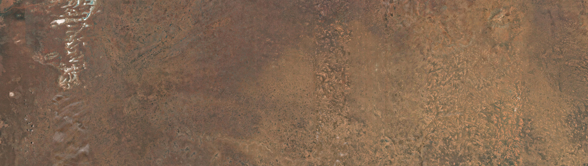 Aerial view of Plumridge Lakes, WA