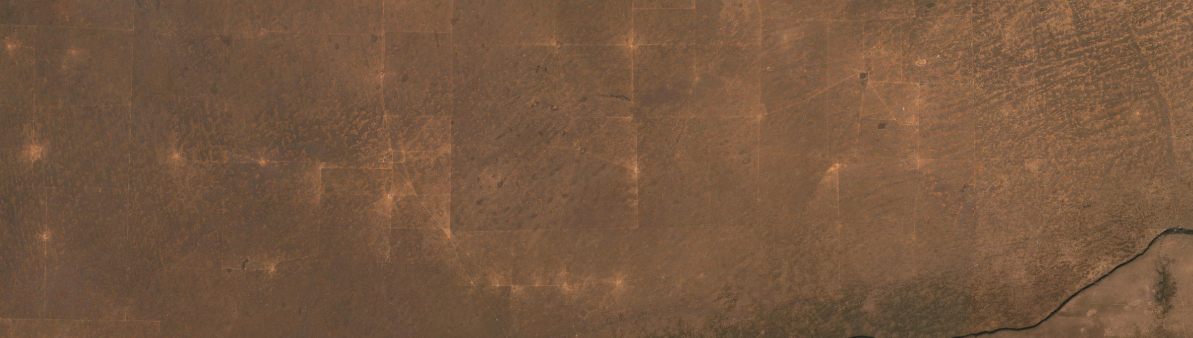Aerial view of Cocklebiddy, WA