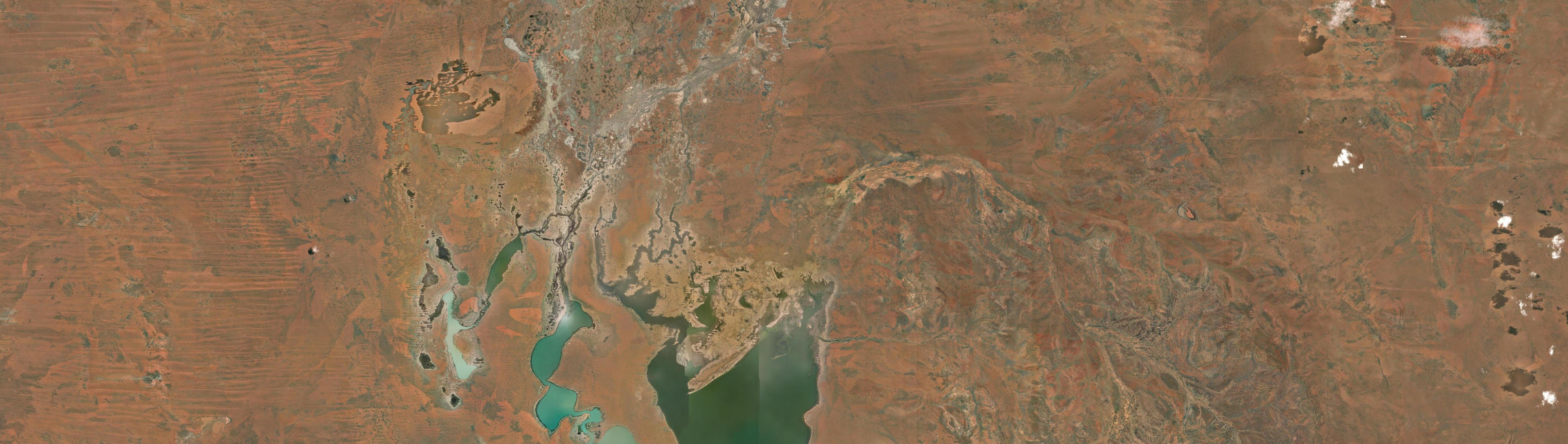 Aerial view of Tanami (WA), WA