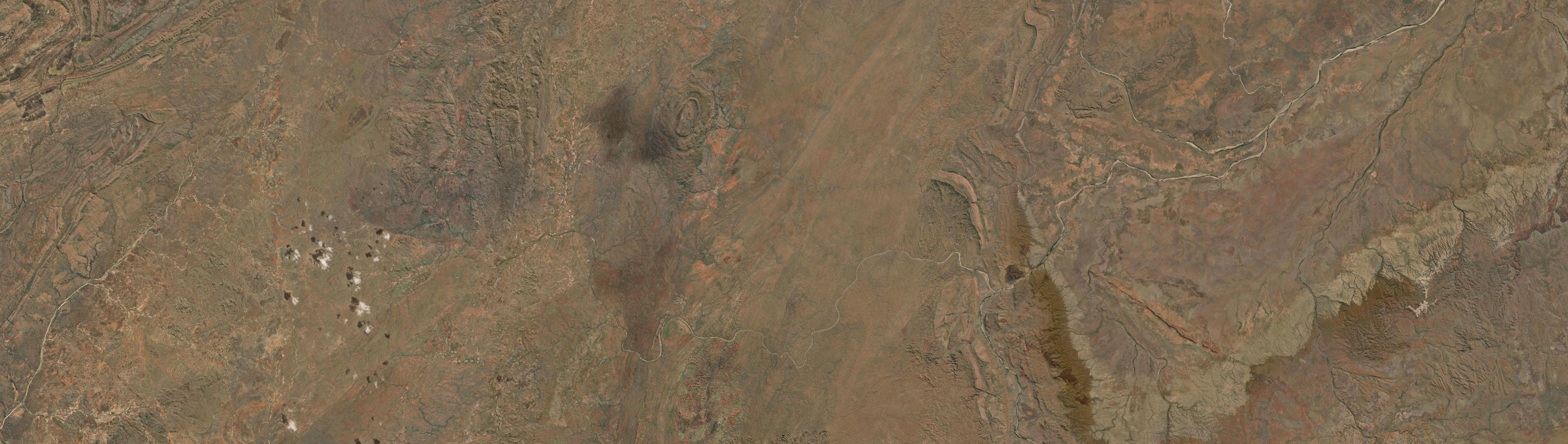 Aerial view of Ord River, WA