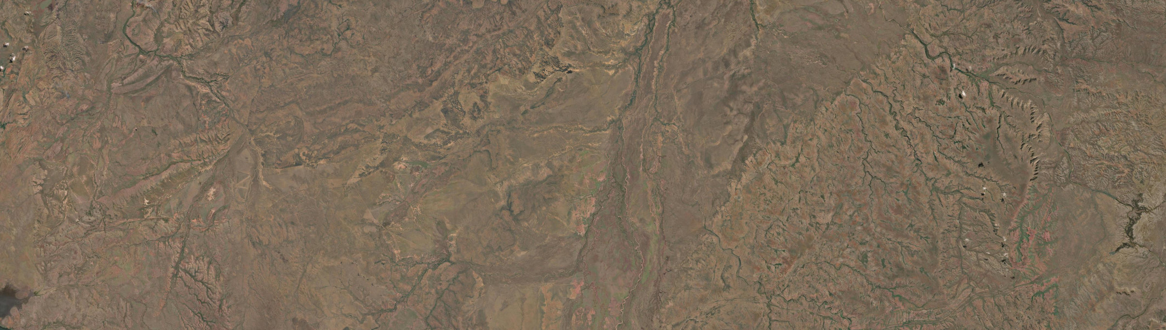 Aerial view of Baines, NT