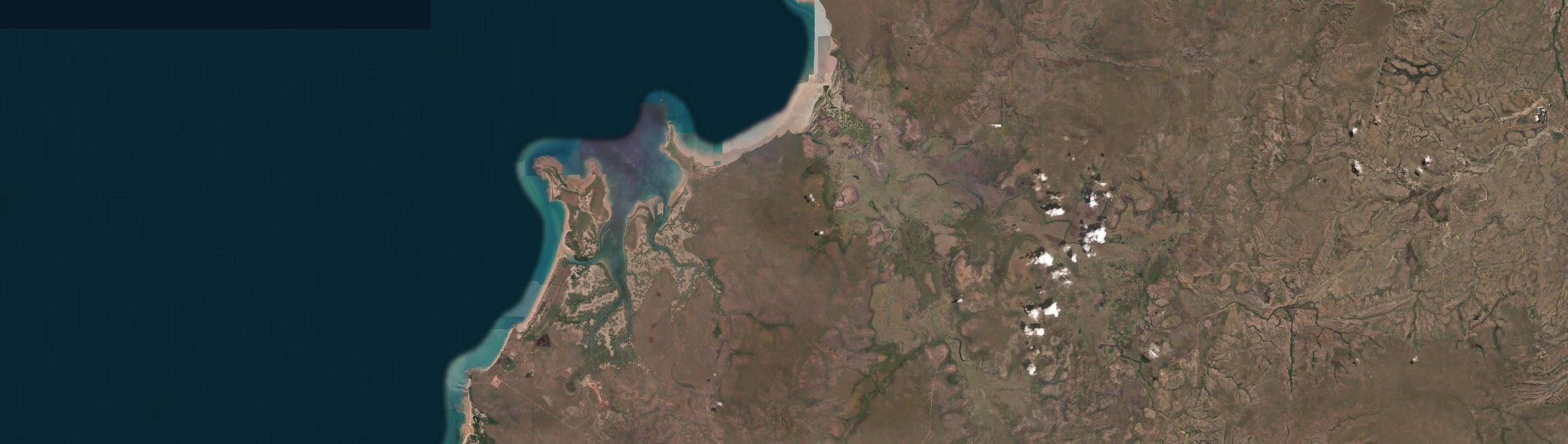 Aerial view of Thamarrurr, NT