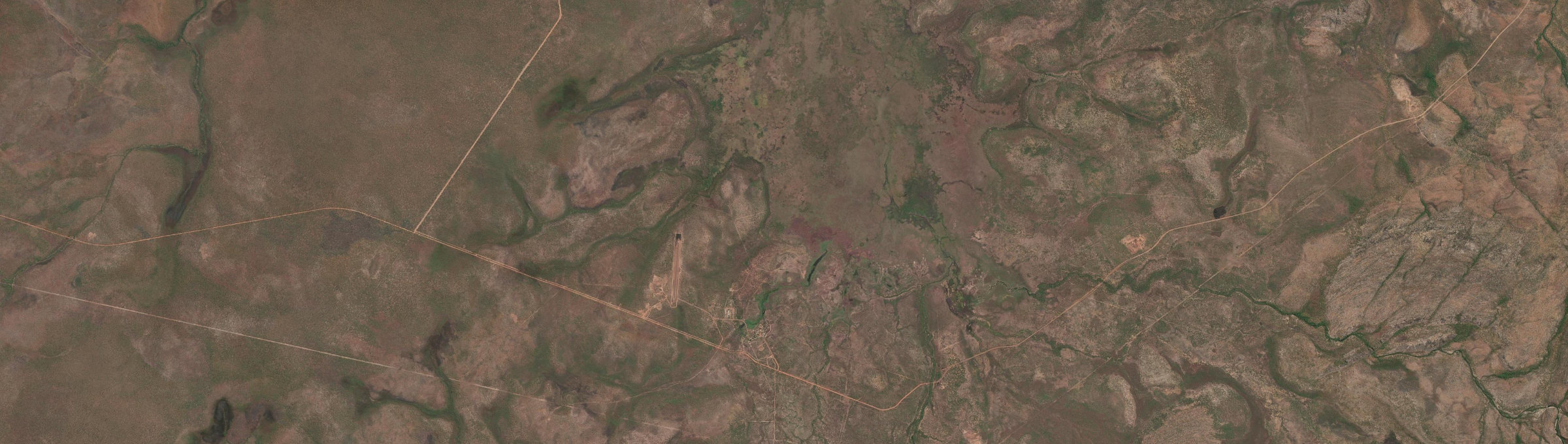 Aerial view of Nganmarriyanga, NT
