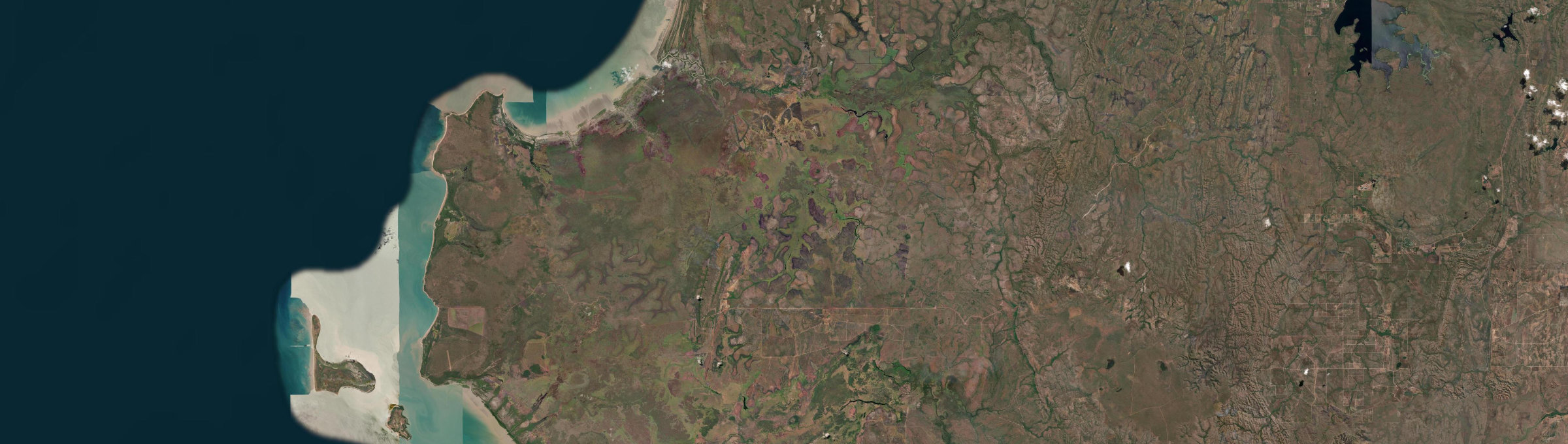 Aerial view of Rakula, NT