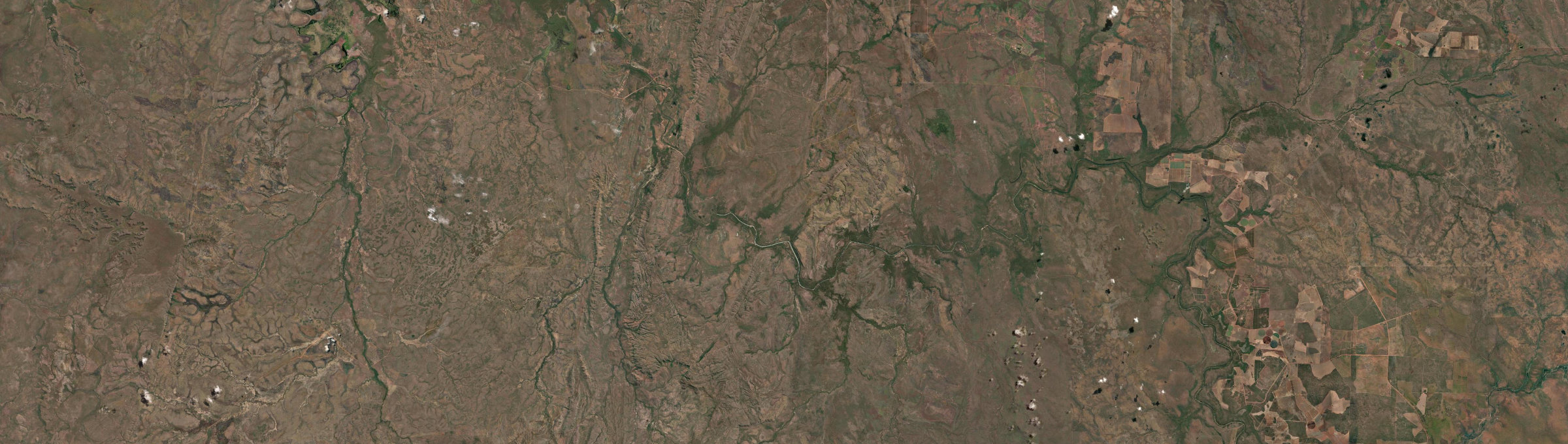 Aerial view of Tipperary (NT), NT