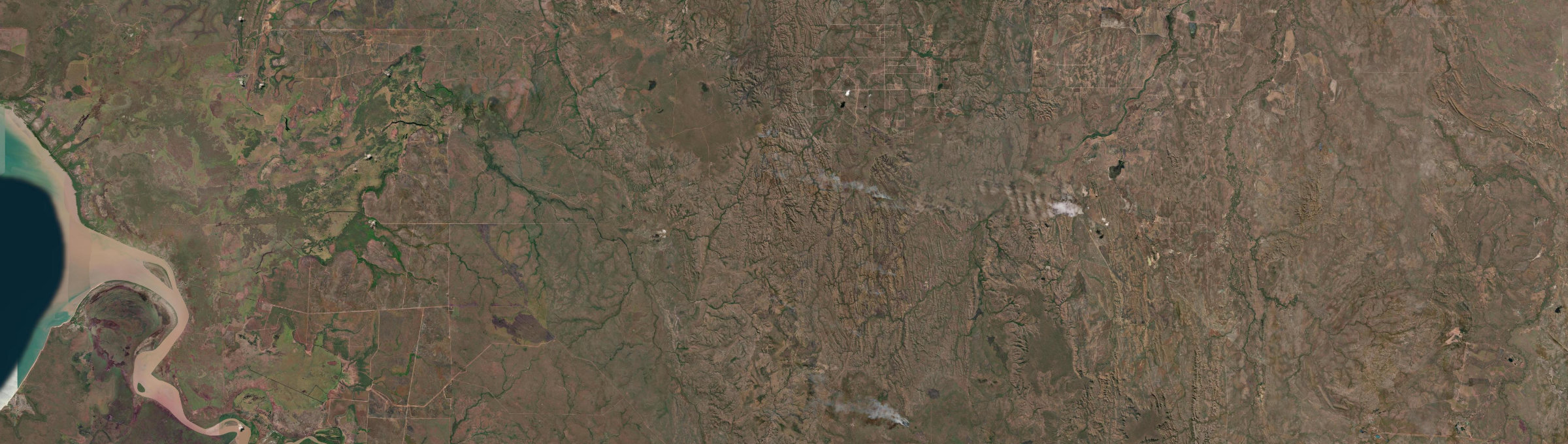 Aerial view of Litchfield Park, NT