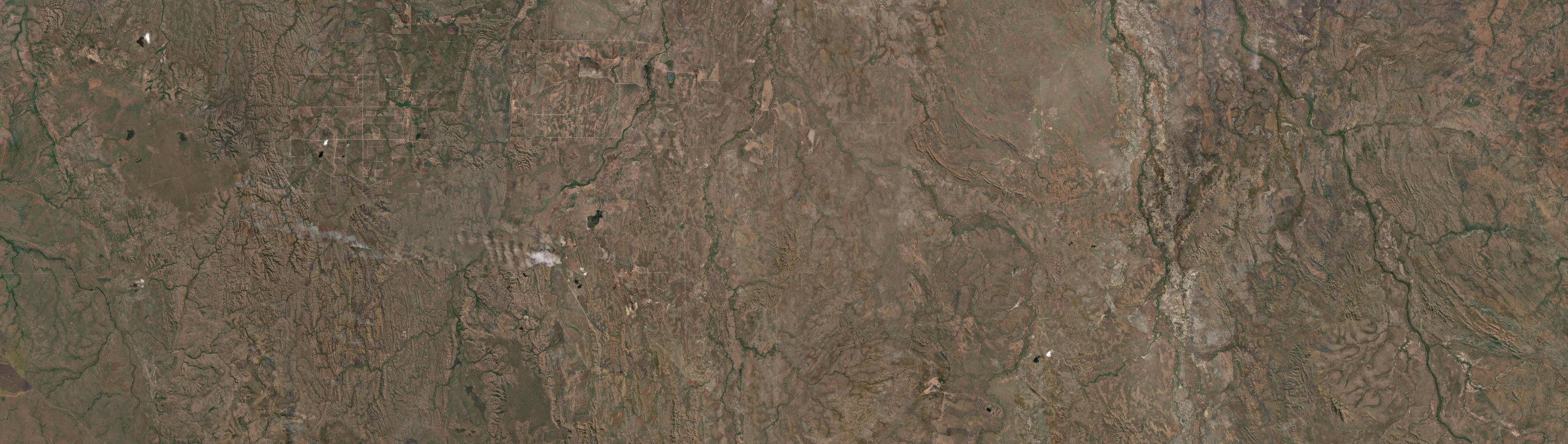Aerial view of Margaret River (NT), NT