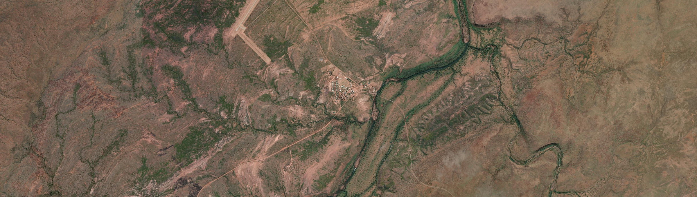 Aerial view of Kalkarindji, NT