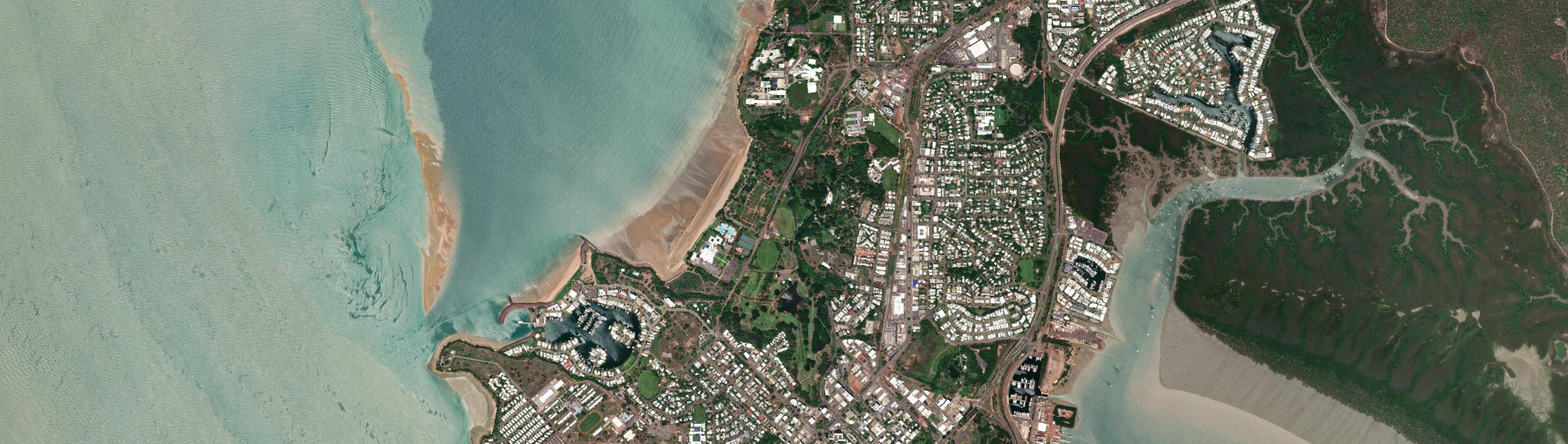 Aerial view of The Gardens (NT), NT