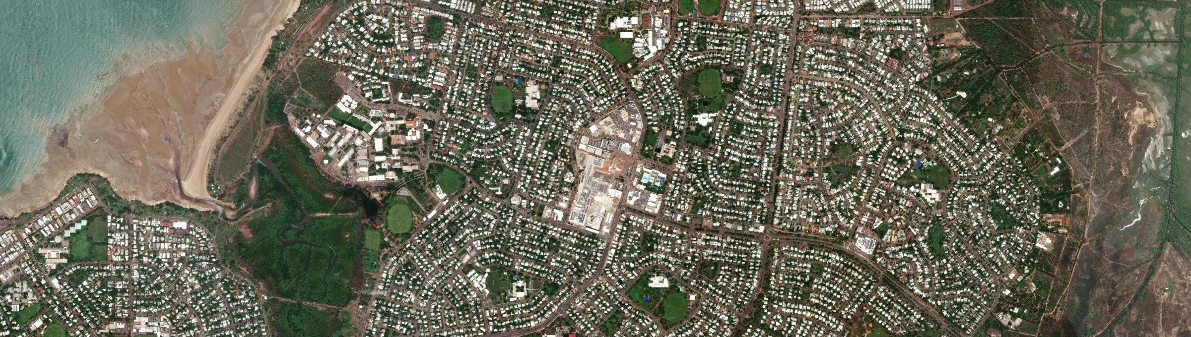 Aerial view of Casuarina (NT), NT