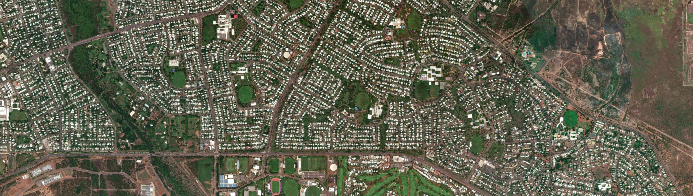 Aerial view of Anula, NT