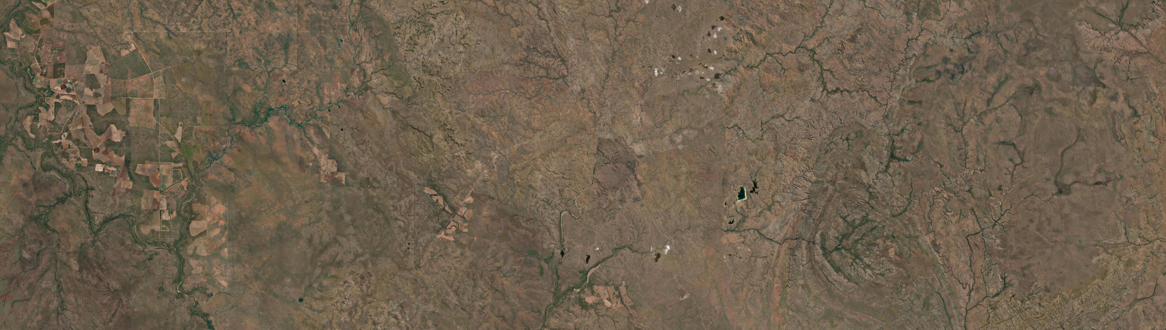 Aerial view of Edith (NT), NT