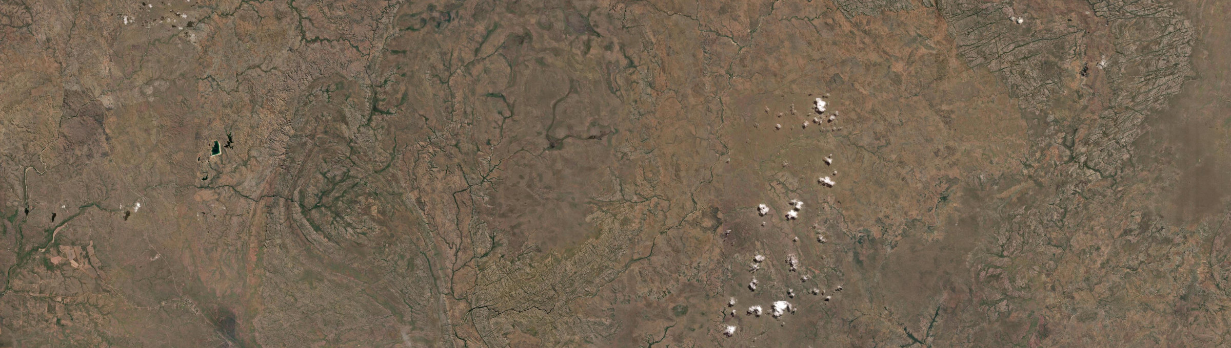 Aerial view of Nitmiluk, NT