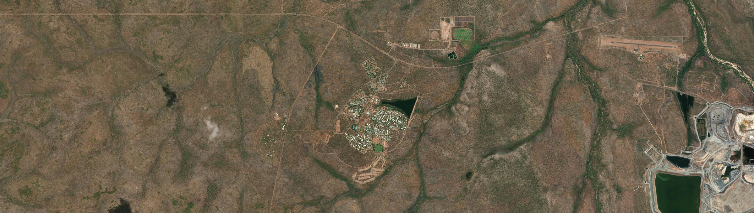 Aerial view of Jabiru, NT