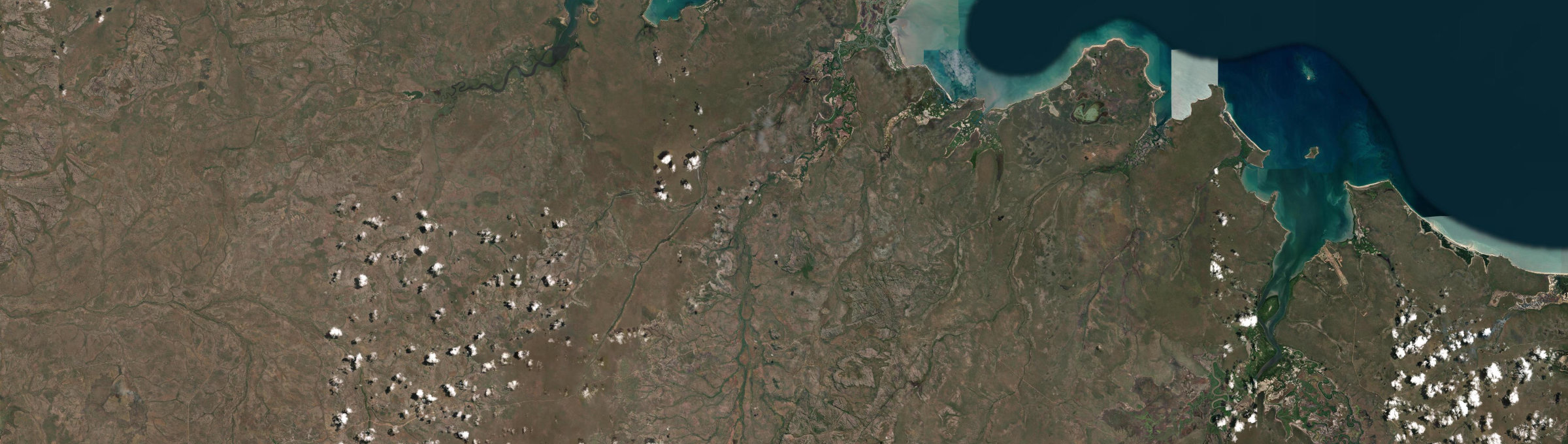 Aerial view of West Arnhem, NT