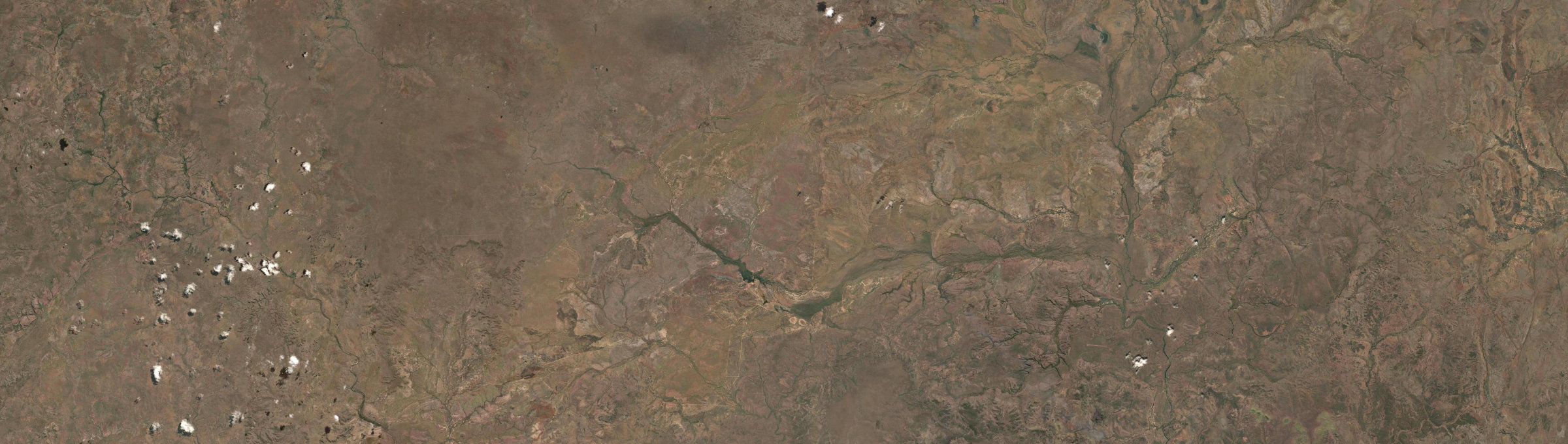 Aerial view of Flying Fox (NT), NT