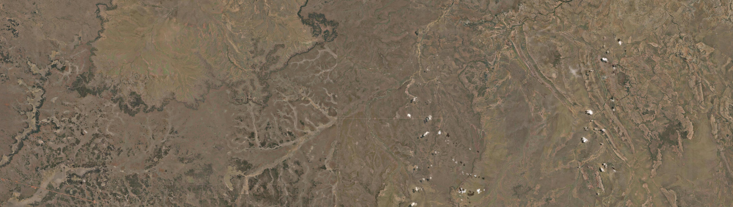 Aerial view of Arnold (NT), NT