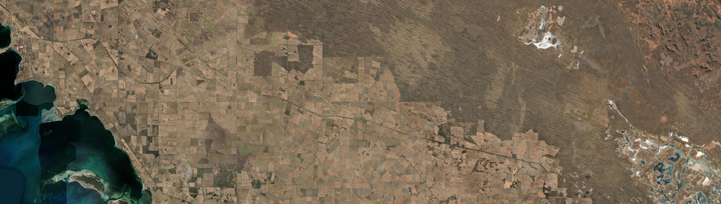 Aerial view of Nunjikompita, SA