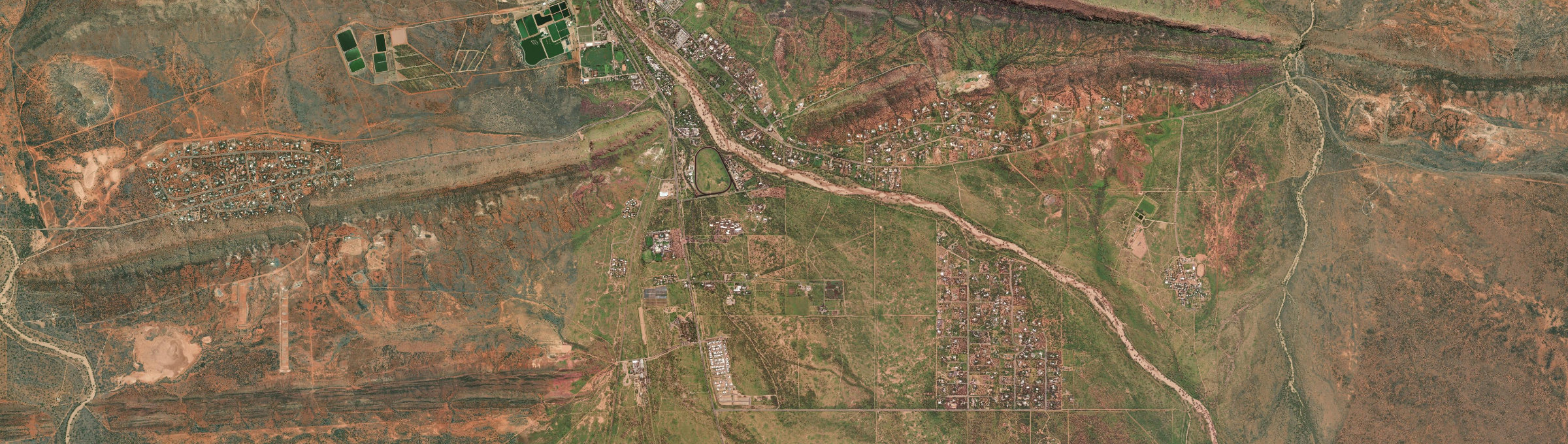 Aerial view of Kilgariff, NT