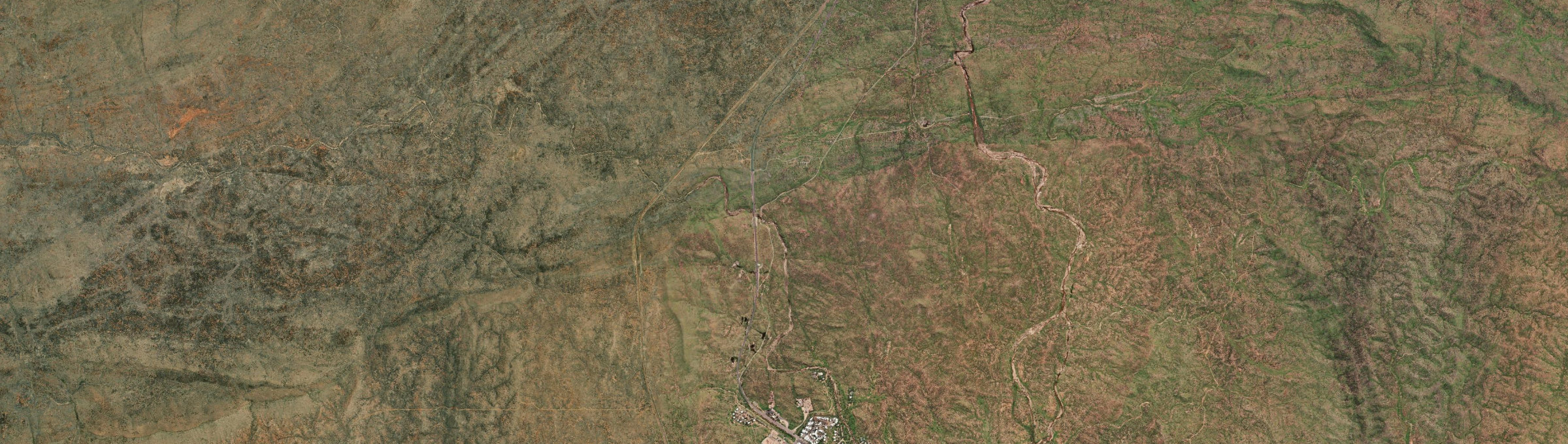 Aerial view of Irlpme, NT